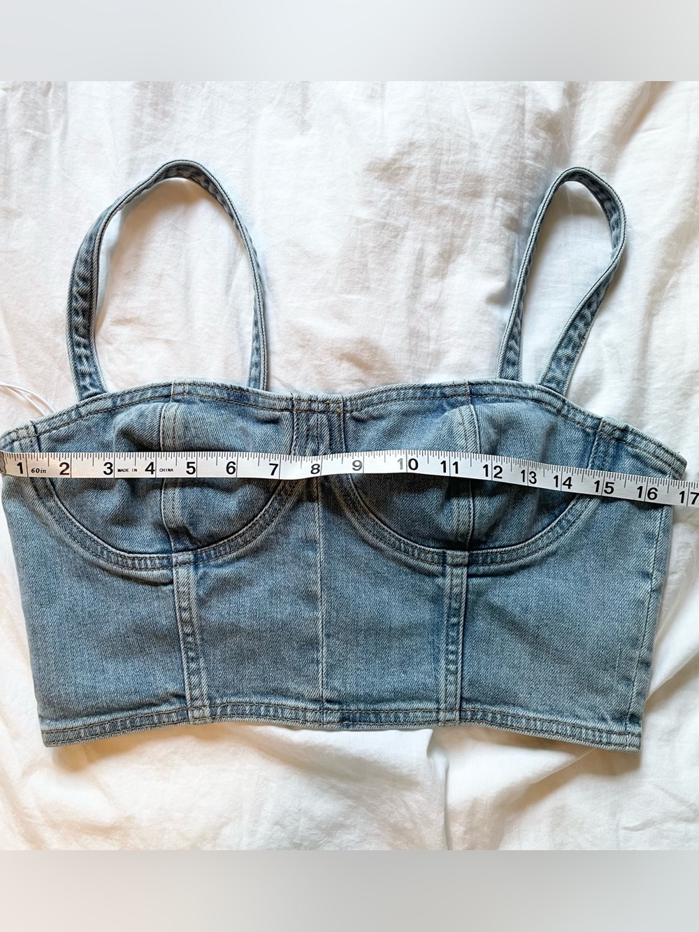 NWT Denim Forum Cecily Bralette - Picture 13 of 16